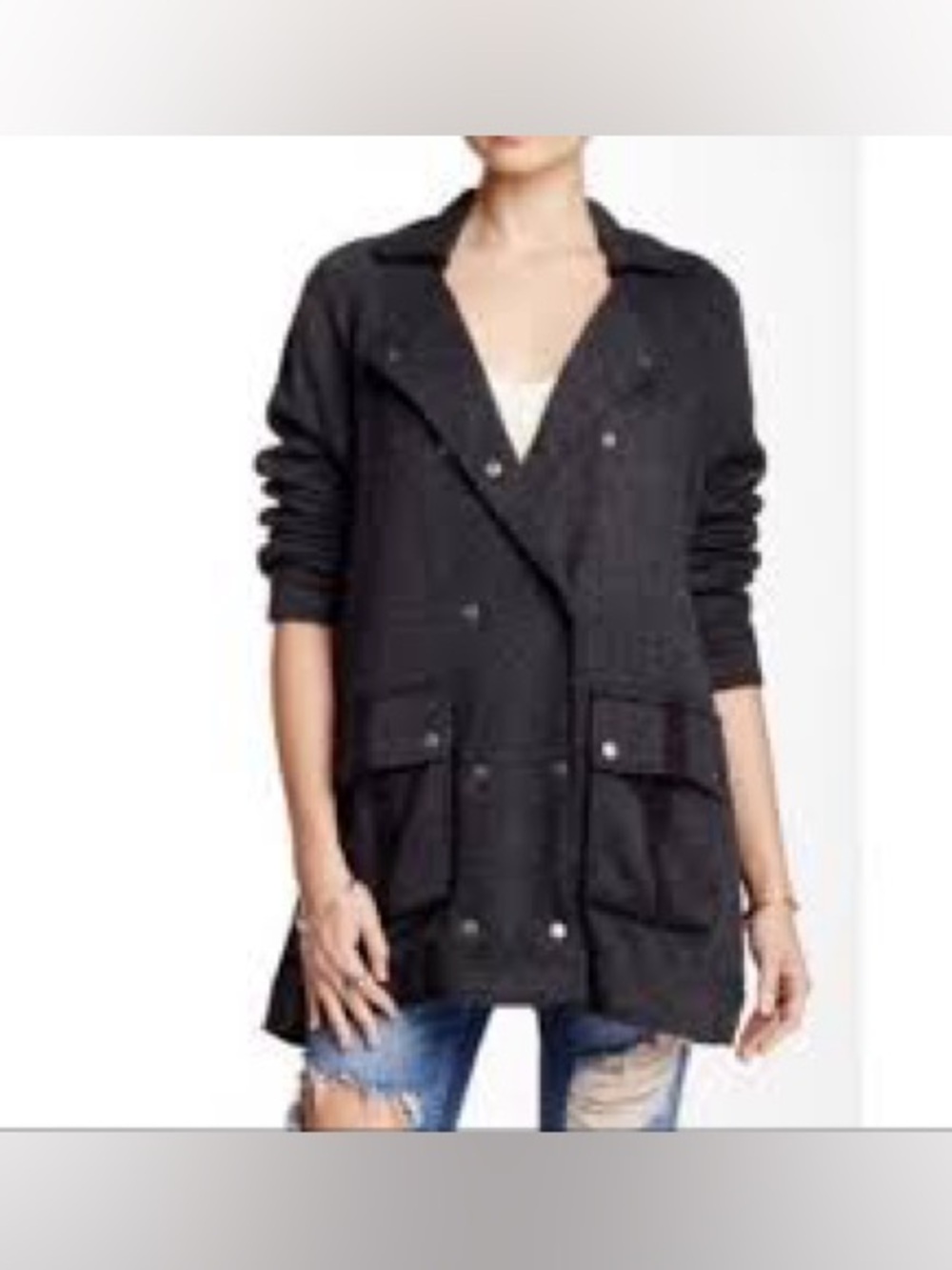 FREE PEOPLE, the linen oversized jacket!
